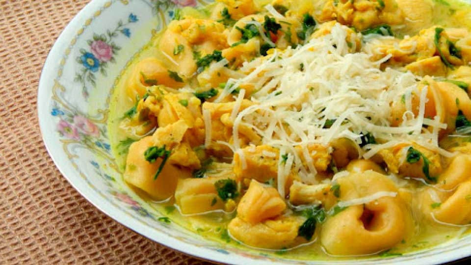 Capeletti de frango