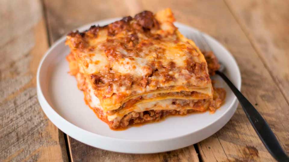 Lasanha à bolonhesa