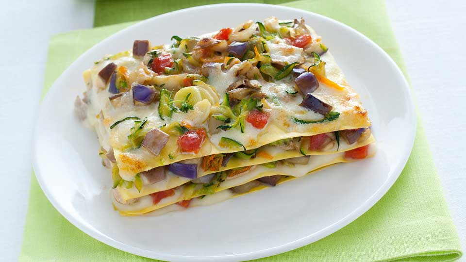 Lasanha vegetariana